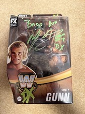 WWE Billy Gunn Signed Mattel Elite Legends Wrestling Figure DX HOF Auto