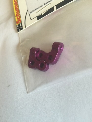 Schumacher Racing Alloy Top Link Mount For Mi-3 U3133 MEGA REDUCTION! - Picture 2 of 4