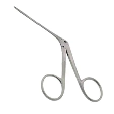 House Alligator Ear Forceps, 2.75" Shaft, 3 mm Serrated Jaws, Very Delicate