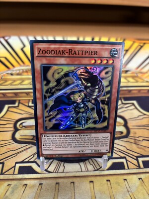 Yugioh Zoodiak-Rattpier MP17-DE181 Super Rare