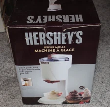 Hershey's Soft Serve Ice Cream Machine with Electric Motor Make 1-Qt (OPEN BOX)