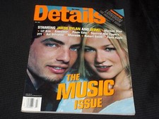 1997 JULY DETAILS MAGAZINE - JACOB DYLAN & JEWEL NICE FRONT COVER - L 6921