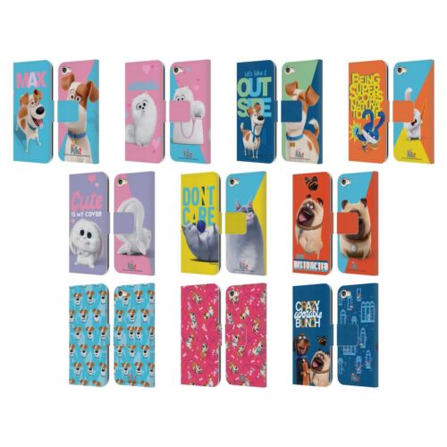 THE SECRET LIFE OF PETS 2 II FOR PET'S SAKE LEATHER BOOK CASE FOR iPOD TOUCH - Afbeelding 1 van 16