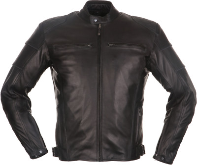 MODEKA Lederjacke RUVEN Motorrad Slim-Fit Urban leicht Blouson Protektoren Gr. L