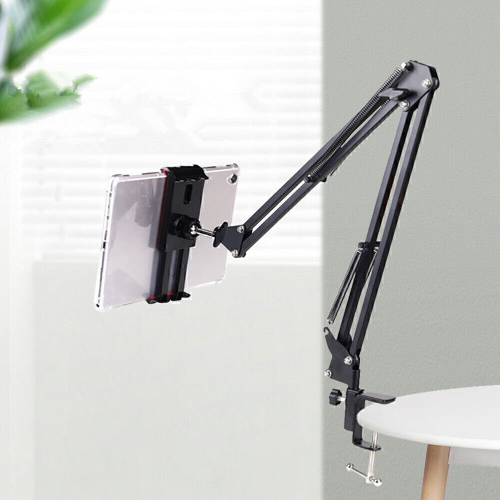 Tablet Stand for Bed Adjustable and Foldable Tablet Stand Holder with 360 Deg-image