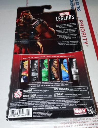 Hasbro 2014 Marvel Universe Infinite Figure 3.75 Uluk MIP NEW - Picture 7 of 7