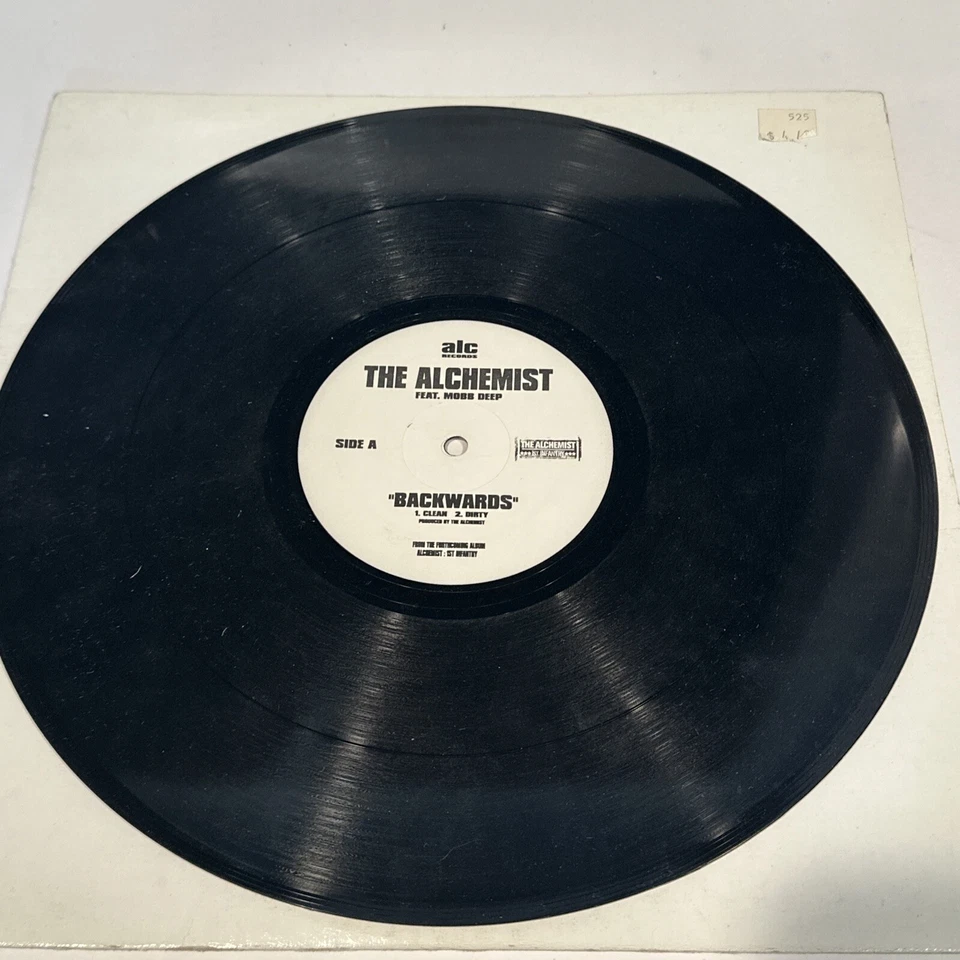 THE ALCHEMIST + MOBB DEEP - BACKWARDS (12") 2003!!  RARE!!  1ST INFANTRY + HAVOC - Image 2 of 3
