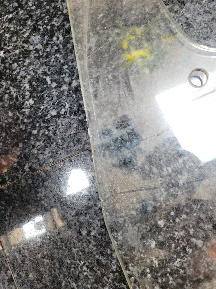 Mercedes 190sl vidro para janela lateral direita do passageiro W121 conversível original de fábrica - Imagem 3 de 4