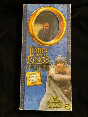 LOTR Return of the Gimli Special Edition Collector's Series NIB New