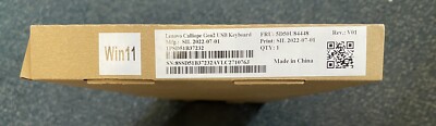 Lenovo Calliope USB Keyboard WIN11 Black Tastatur NEU und OVP!!!