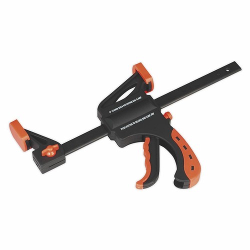 Sealey Ratchet Bar Clamp 150mm Ratchet Action Quick Release Fast Adjustment - Picture 2 of 2