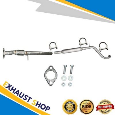 Front Flex Pipe & Exhaust Resonator Fits 2012-2017 Fiat 500 1.4L Exact Fit NEW