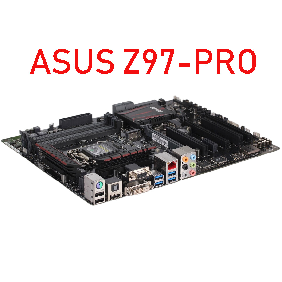 ASUS Z97-PRO LGA 1150 Motherboard GAMER DDR3 Intel Z97 Chip SATA