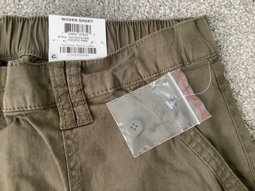 NWT Karen Scott Bermuda Size 14 High Rise Pacific Pine Comfort Waist Shorts - Picture 3 of 6