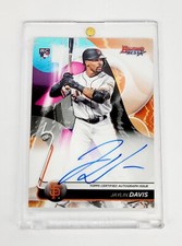 MINT RC AUTO Jaylin Davis 2020 Bowman's Best Best of SAN FRANCISCO GIANTS ROOKIE