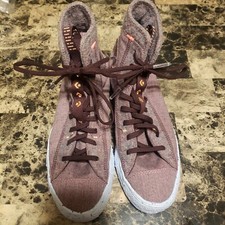 Red Crater Converse Chuck Taylor All Star Hi Top Men's 7 / Women's 9 #169416C