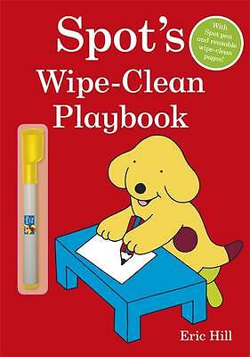 Spot's Wipe-Clean Playbook by Eric Hill (Paperback) Book