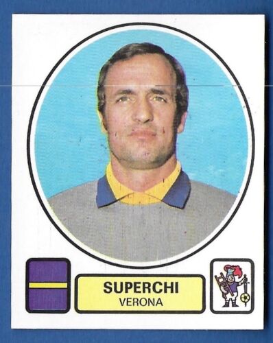 PANINI FOOTBALLERS FIGURE 1977/78 - RECOVERY - N.324 SUPERCHI - VERONA - Picture 1 of 1