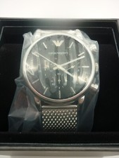 Emporio Armani AR1811 uhr schwarz Herren Armbanduhr Herrenuhr Chronograph NEU