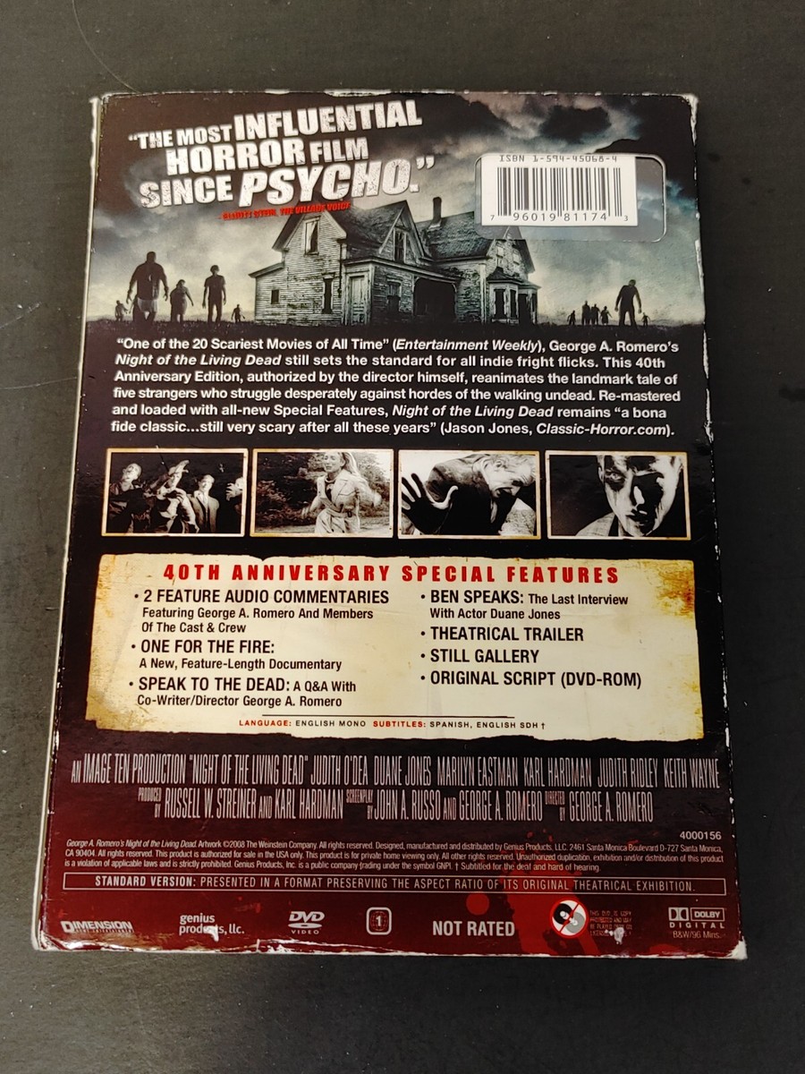 Rare Best Buy Exclusive Night of the Living Dead DVD Horror