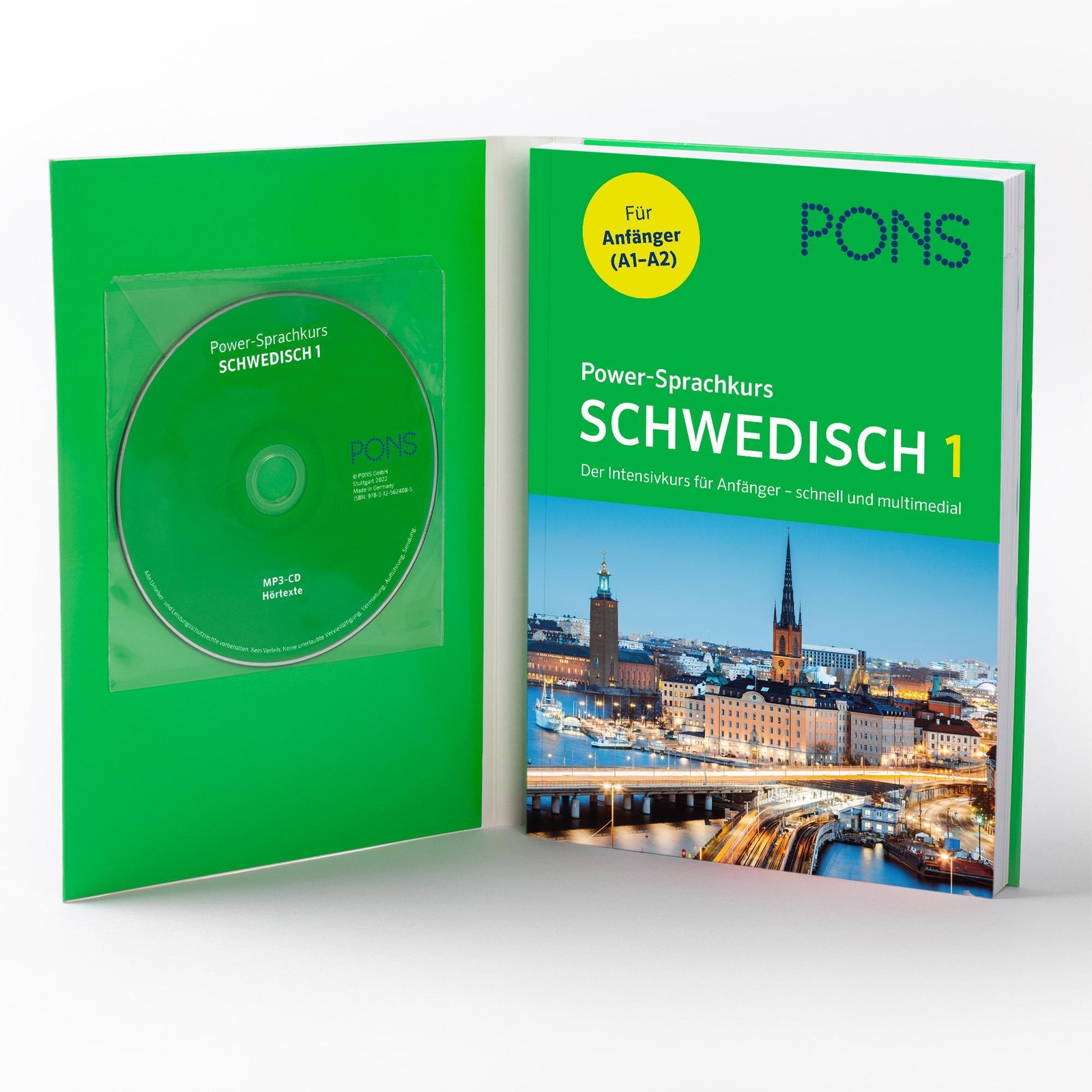 Thumbnail - Pons Power-sprachkurs Schwedisch | Taschenbuch | Deutsch (2022) | 208