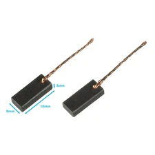 2x Carbon Brush 5x 8x 18mm Spare Part Repair Electric Motor Window Lifter Auto