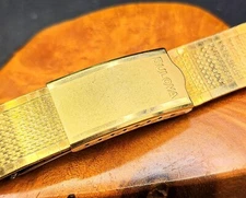 Stunning BULOVA mm Rare Vintage Finesse U.S.A Gold Filled Watch Bracelet Band