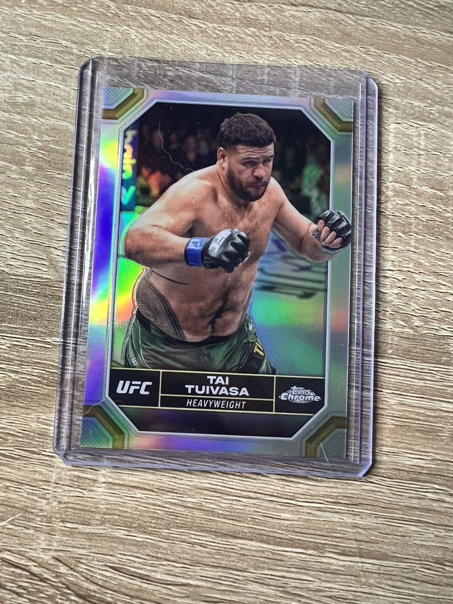 2024 Topps Chrome UFC Tai Tuivasa Silver Refractor #183
