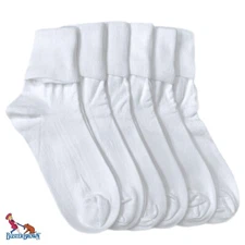 BUSTER BROWN Womens Cotton Socks Bobby Socks 100% Cotton Ankle Socks for Women