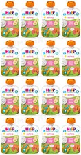 16 HIPP Organic Peach Banana Mango with Yogurt Puree from 6 Months 100g 3.5oz