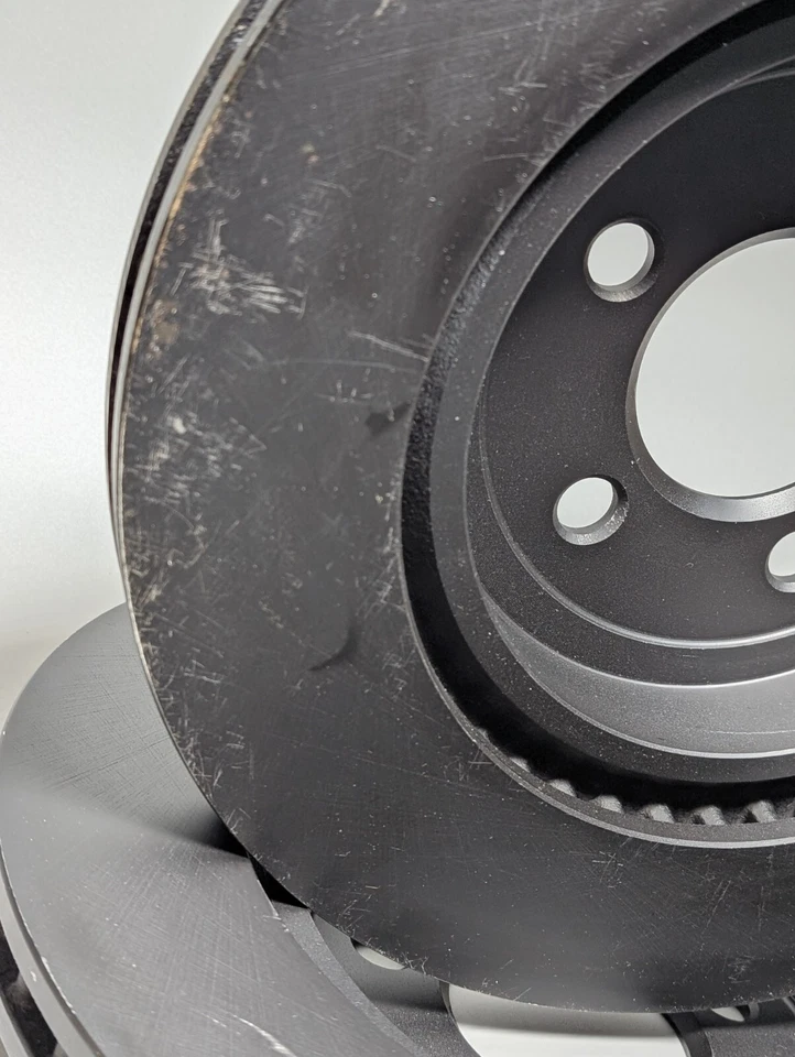 Pair Of Brake Rotors / Discs - EBC TGDV7241 KBA61321 345mm Vented High Perf. New - Image 4 of 4