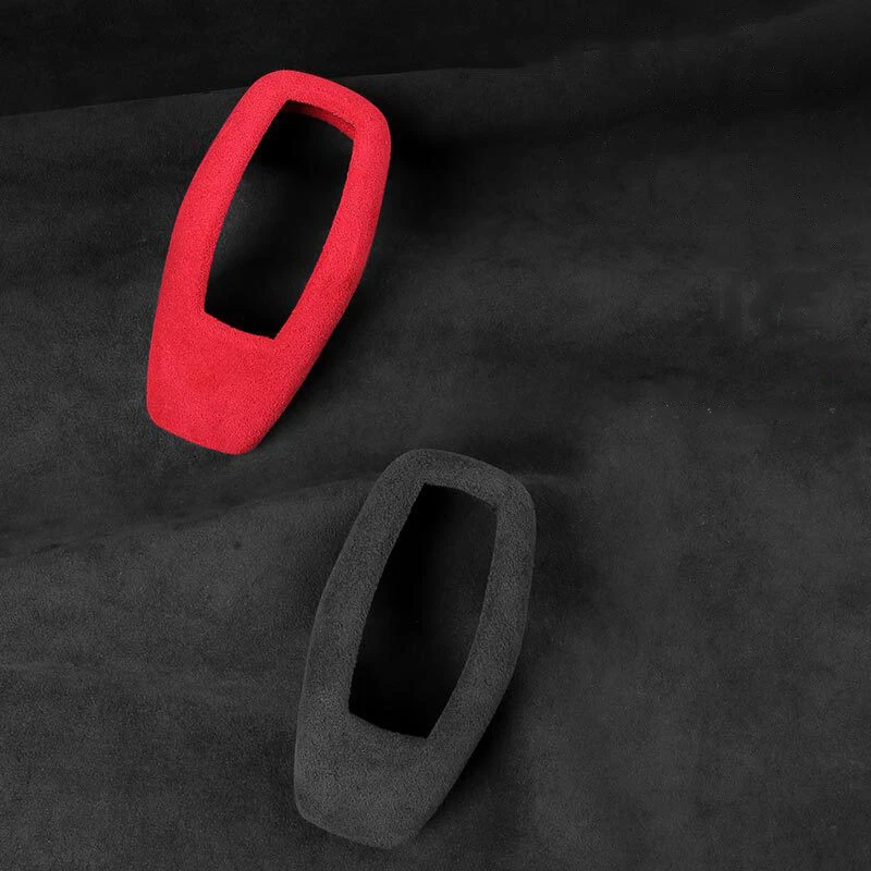 Alcantara Gear Lever Shift Knob Cover For Land Rover Discovery Sport 2020-2025 - Image 4 of 4