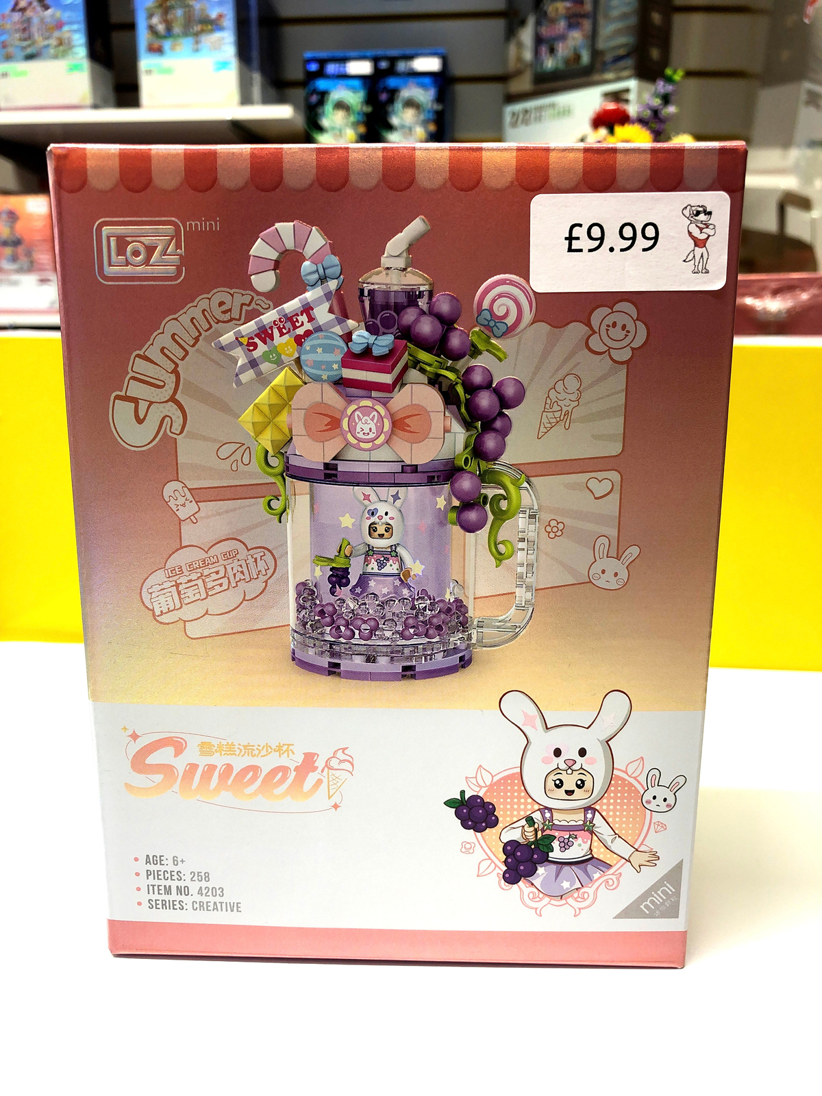 LOZ Grape Succulent Bunny Cup 4203