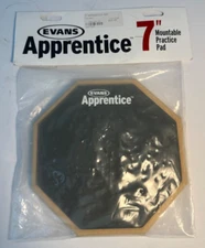 Evans ARF7GM RealFeel 7 inch Apprentice Drum Practice mountable Pad (NEW)