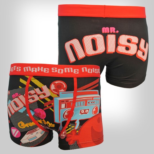 MENS NOVELTY CHEEKY BOXER SHORTS 