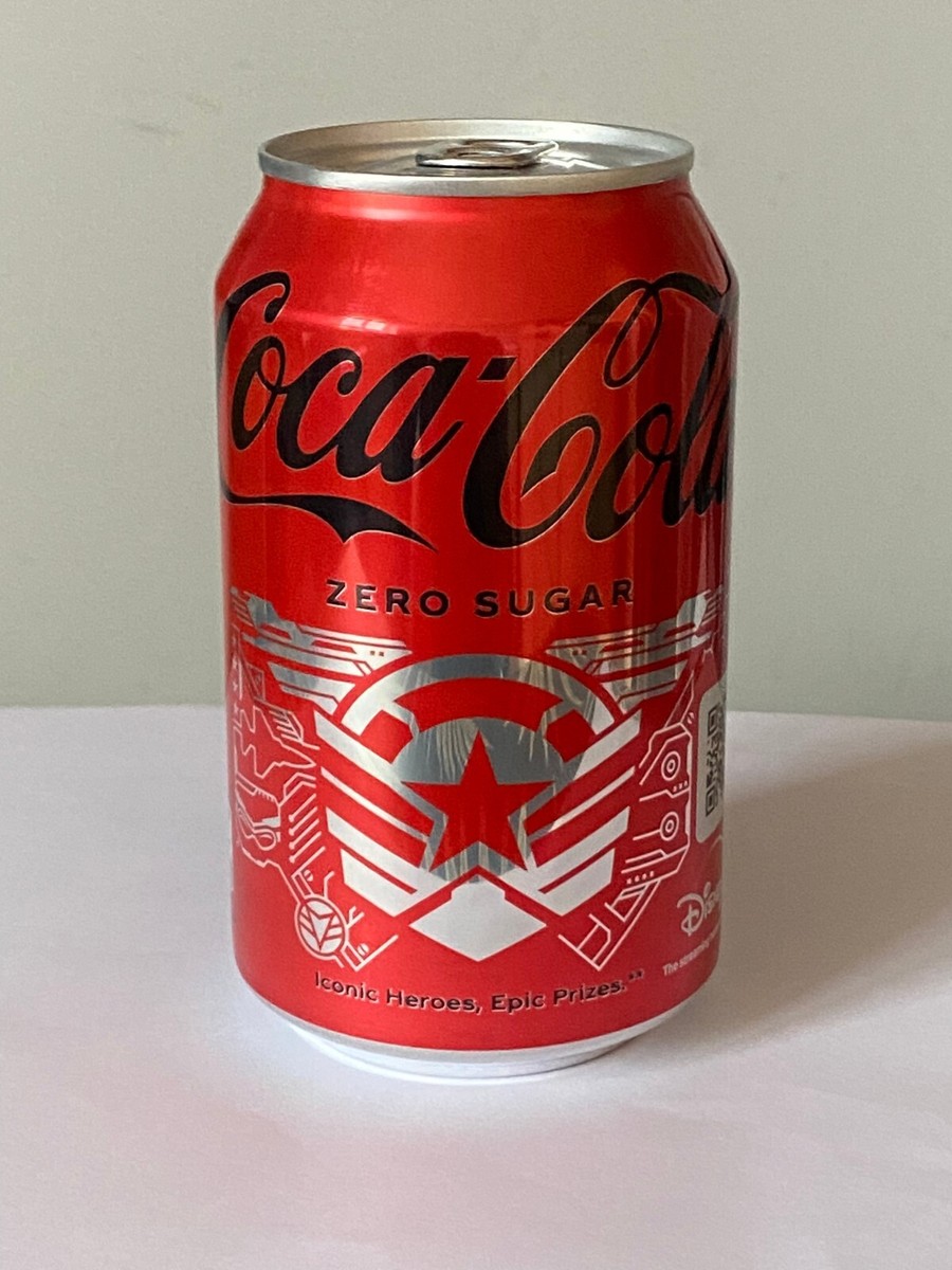 Unopened Limited Edition Coca Cola Zero Disney Marvel Unopened Limited Edition Coca Cola Zero Disney Marvel