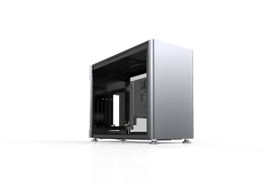 Jonsplus i100 Pro Mini-ITX Gaming Case, Unobtainium with Tempered