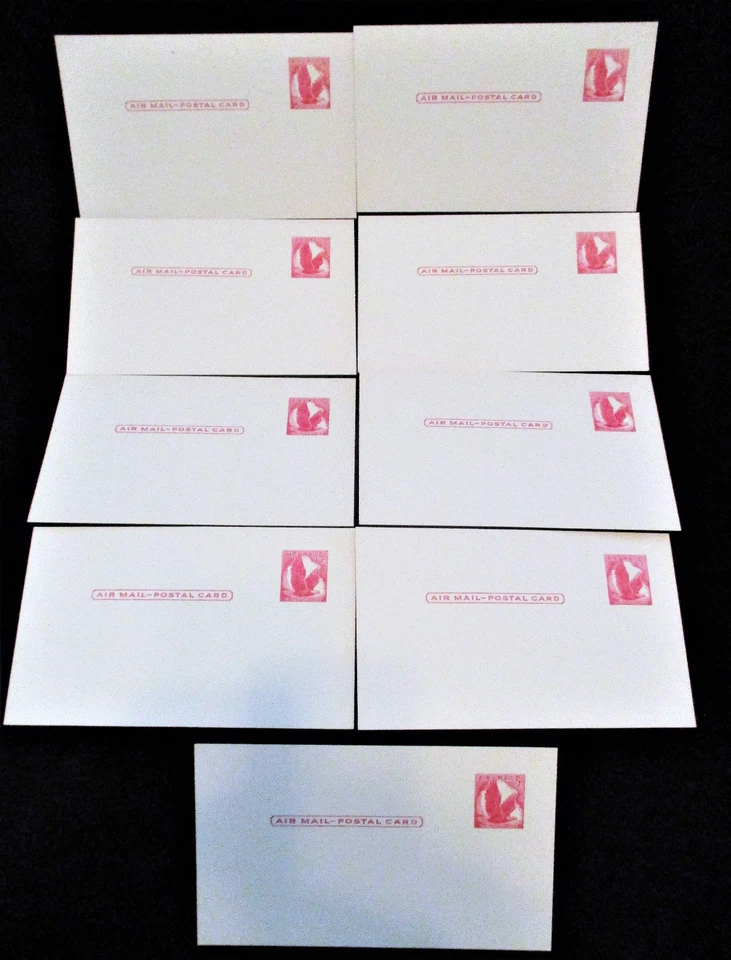 United States-US AIRMAIL-5c POSTAL CARD From 1958-UNUSED-EXCELLENT+ Postcard - Image 4 of 4