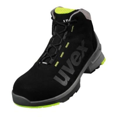 uvex Safety Boots 100% Metal-Free Airport Safe ESD Rated Microsuede Upper S2 SRC
