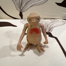 Vintage 1982 ET Extra Terrestrial Movie Toy Wind Up Universal Studios LJN Toys