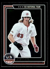 Austin Nye 2022 Panini USA Baseball Stars & Stripes #80 Longevity