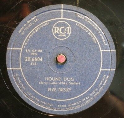 Elvis Presley 78 RPM / Don`t Be Cruel & Hound Dog (27-0823-AS)