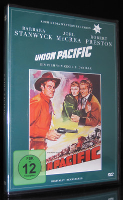 DVD WESTERN LEGENDEN 4 - UNION PACIFIC - BARBARA STANWYCK + JOEL McCREA * NEU *