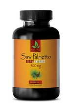 SAW PALMETTO Berry Extract 500mg - Prostate  Bladder Health - 100 Capsules