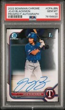 2023 Bowman Chrome #CPA-JBN JoJo Blackmon - Prospect Auto - PSA 10