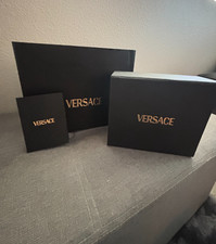 Versace Men's Leather Medusa Buckle Belt - Size 40in 100cm - Black