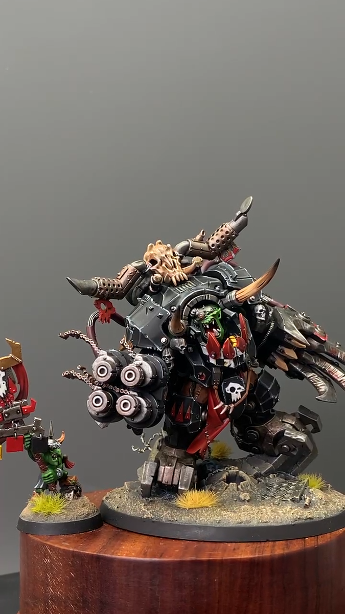 Ghazghkull Thraka Orks Warhammer 40K army Presale well Painted Games  Workshop | eBay