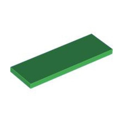 LEGO Briques 6x Vert Foncé 2x6 Carreau Plat Mince sans Clou 6491971 69729 Neuf