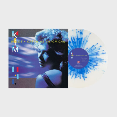 KIM WILDE Catch As Catch Can - LP / Clear Blue Splatter Vinyl (2022)