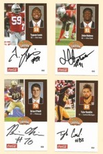 TYLER CONKLIN Signed/Autographed 2018 SENIOR BOWL CARD Central Michigan w/COA